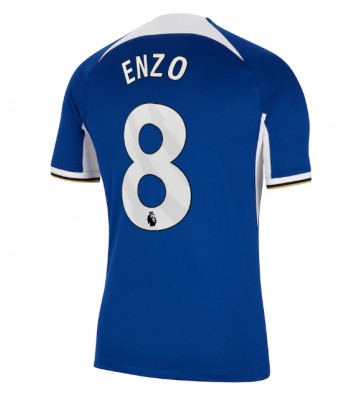 Chelsea Enzo Fernandez #8 Primera Equipación 2023-24 Manga Corta